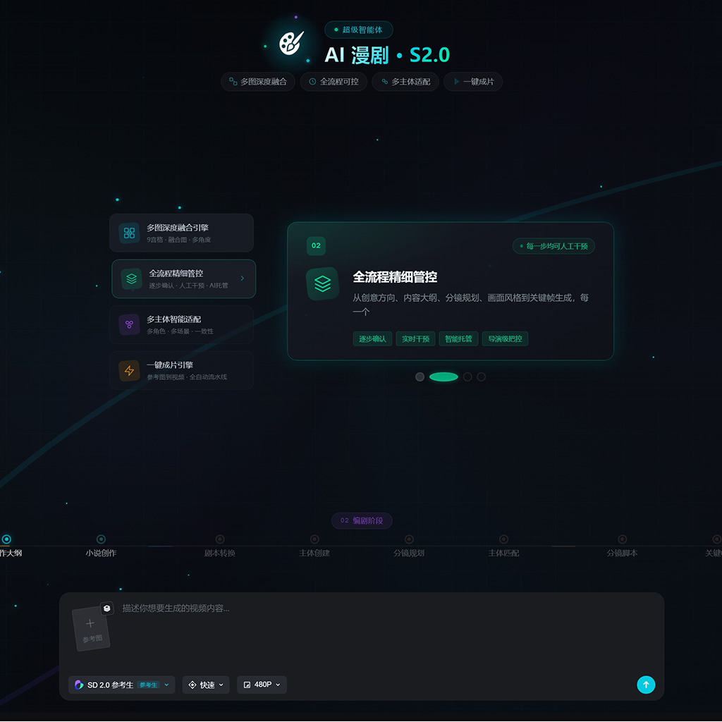 AI漫剧分镜设计 - 菁选灵创
